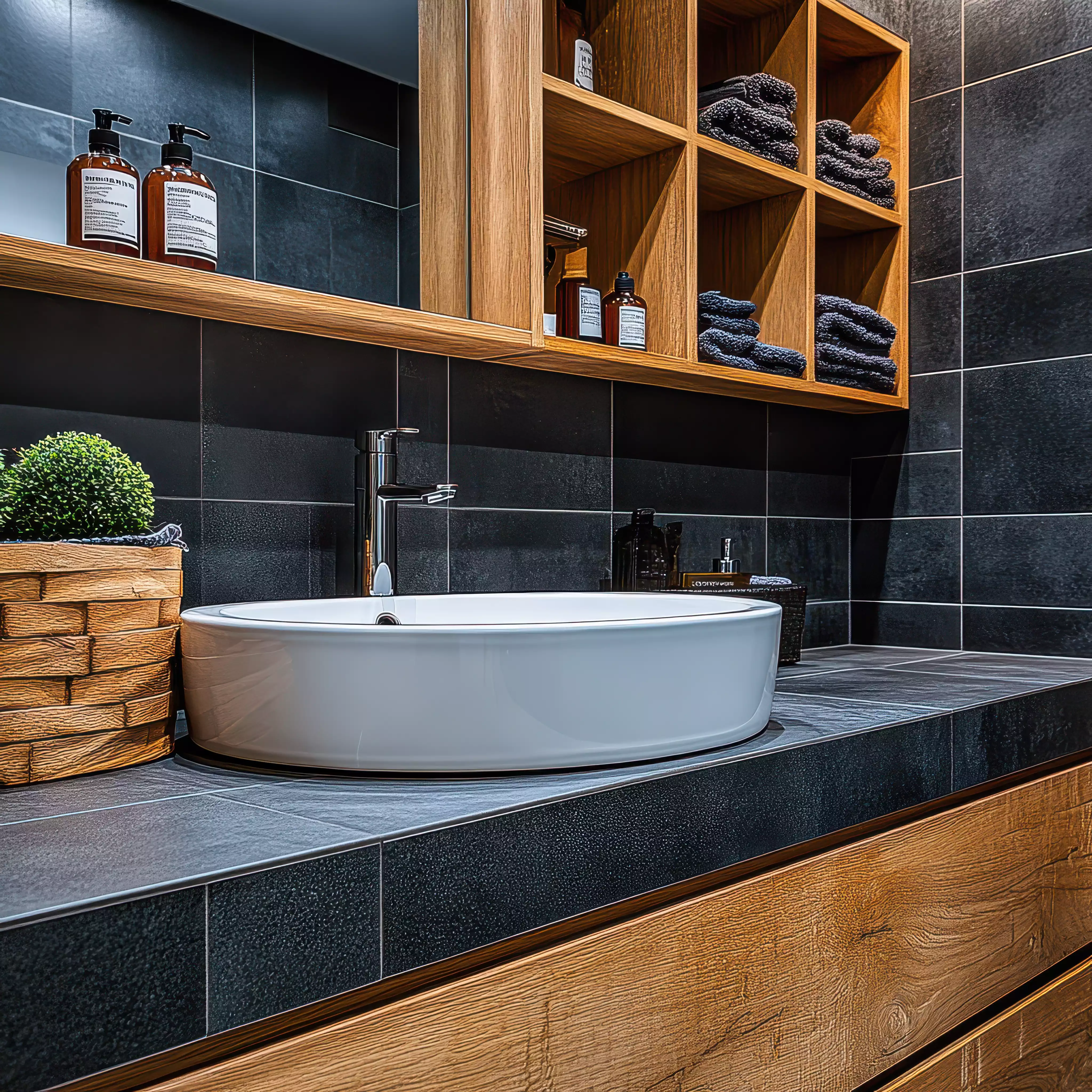 Kiri Mobilya Mimarlık banyo mobilyası tasarımı